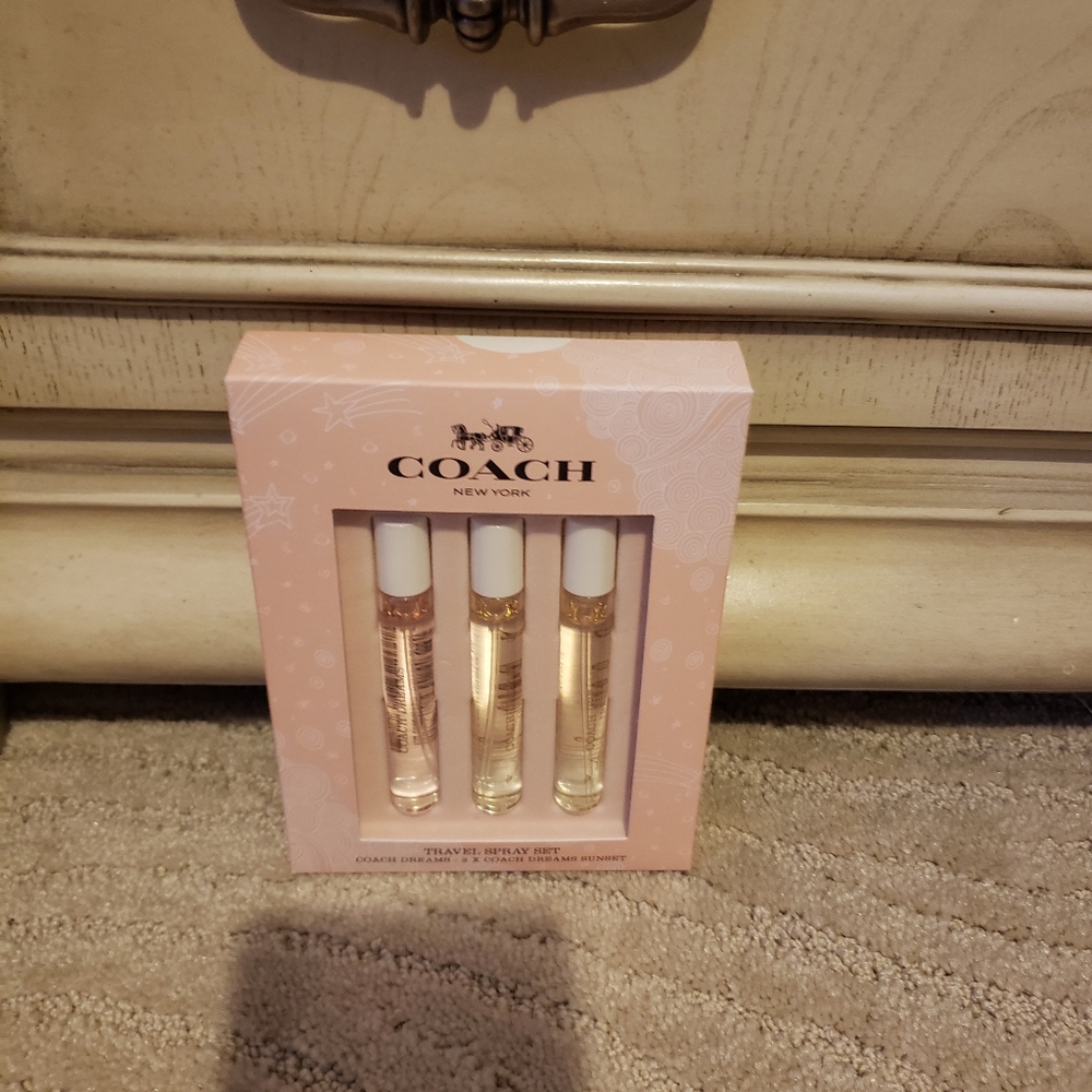 Coach Trio Travel Spray set